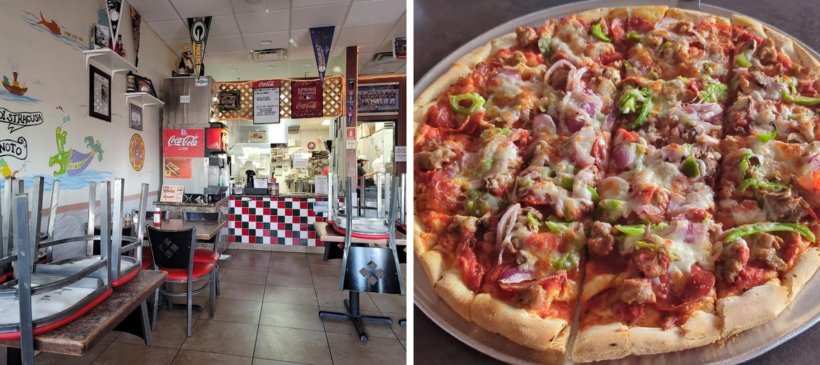 Little Sicily Pizza Menu